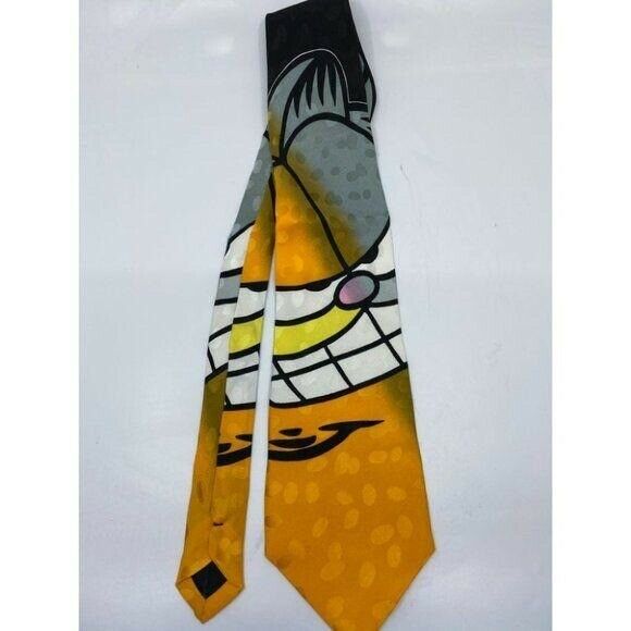NWT Garfield Neck Tie Orange Black Novelty Item