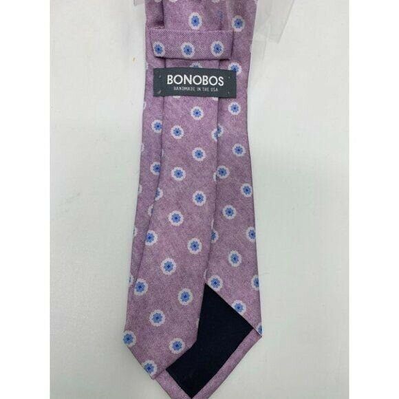 New! BONOBOS Light Purple Blue Premium Neck Tie