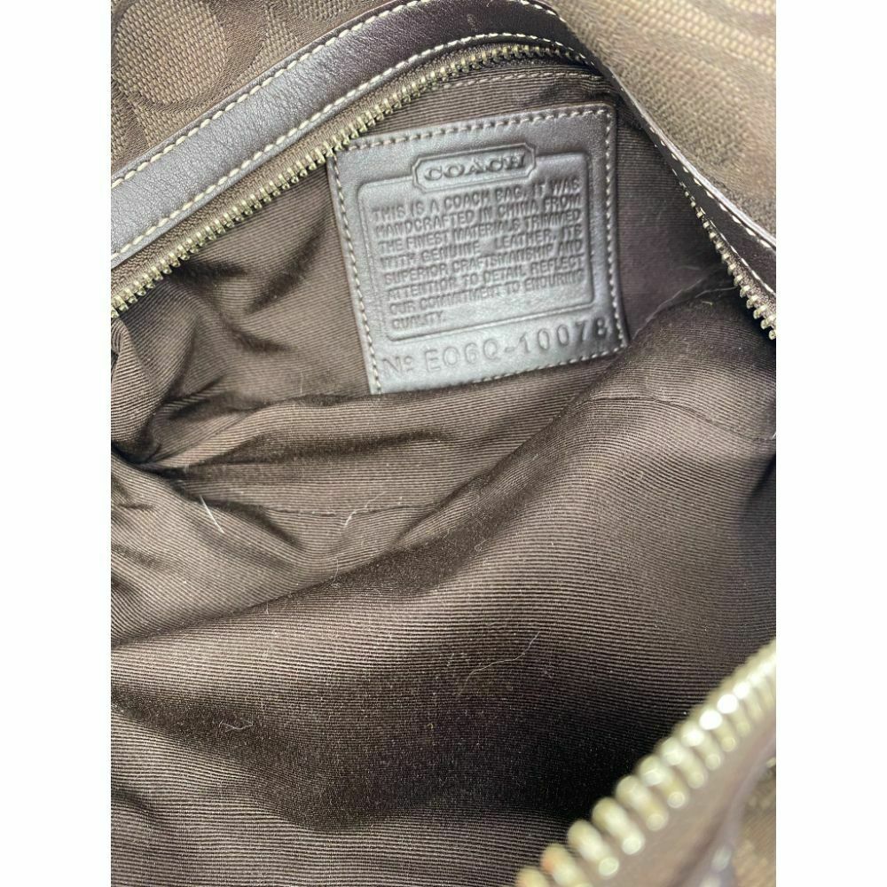 Coach Women's Brown Medium Fabric Tote Bag