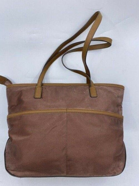 michael kors bag medium bronze brown nylon tote