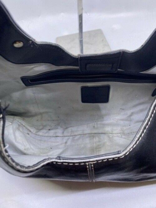 Cole Haan Medium Black Leather Shoulder Bag