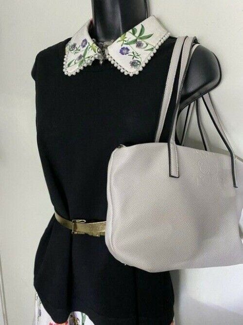 tous bag off white leather tote