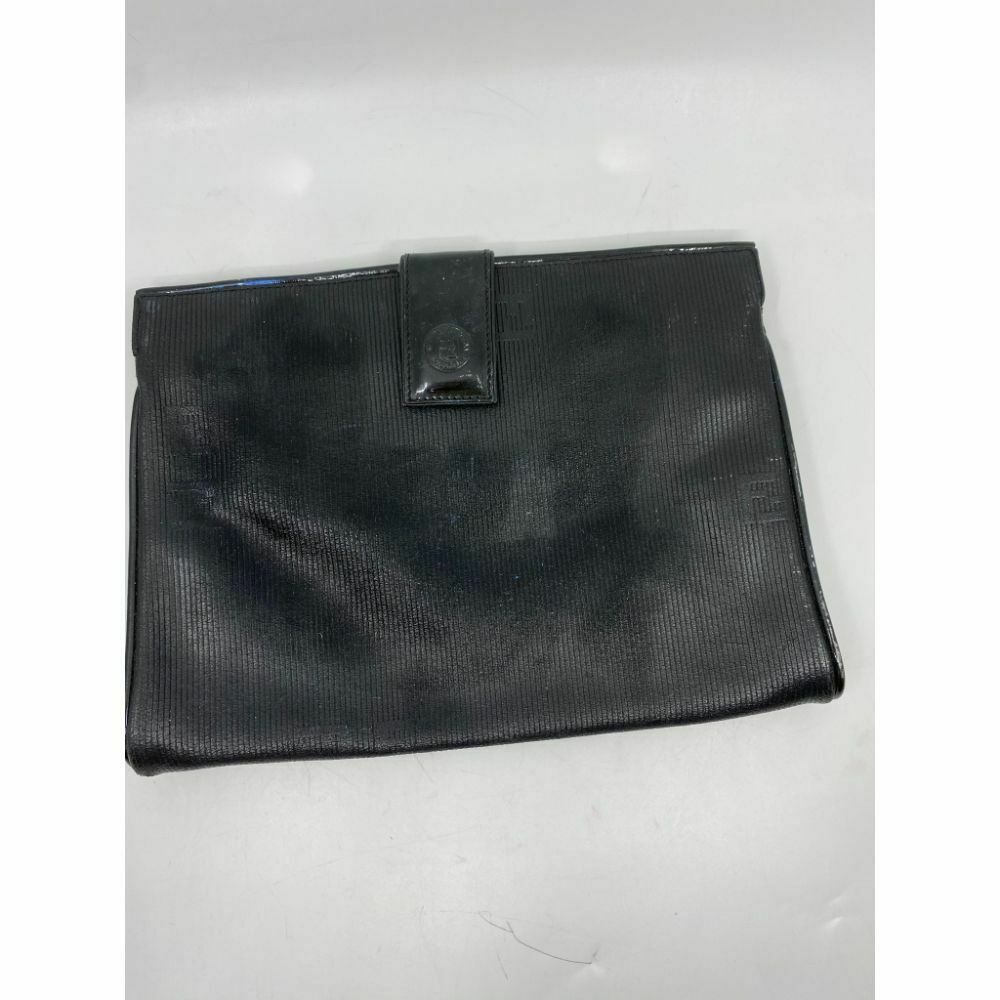 Vintage FENDI Black Clutch