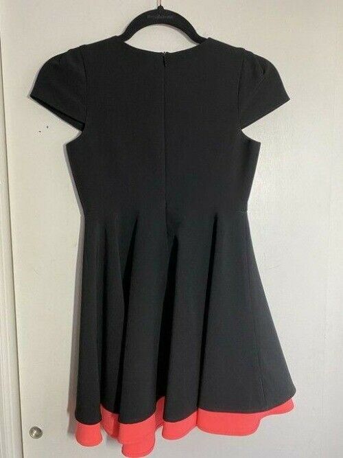 milly minis blackorange new short casual dress