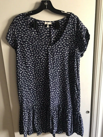 JOIE Blue Printed Tunic Size Medium