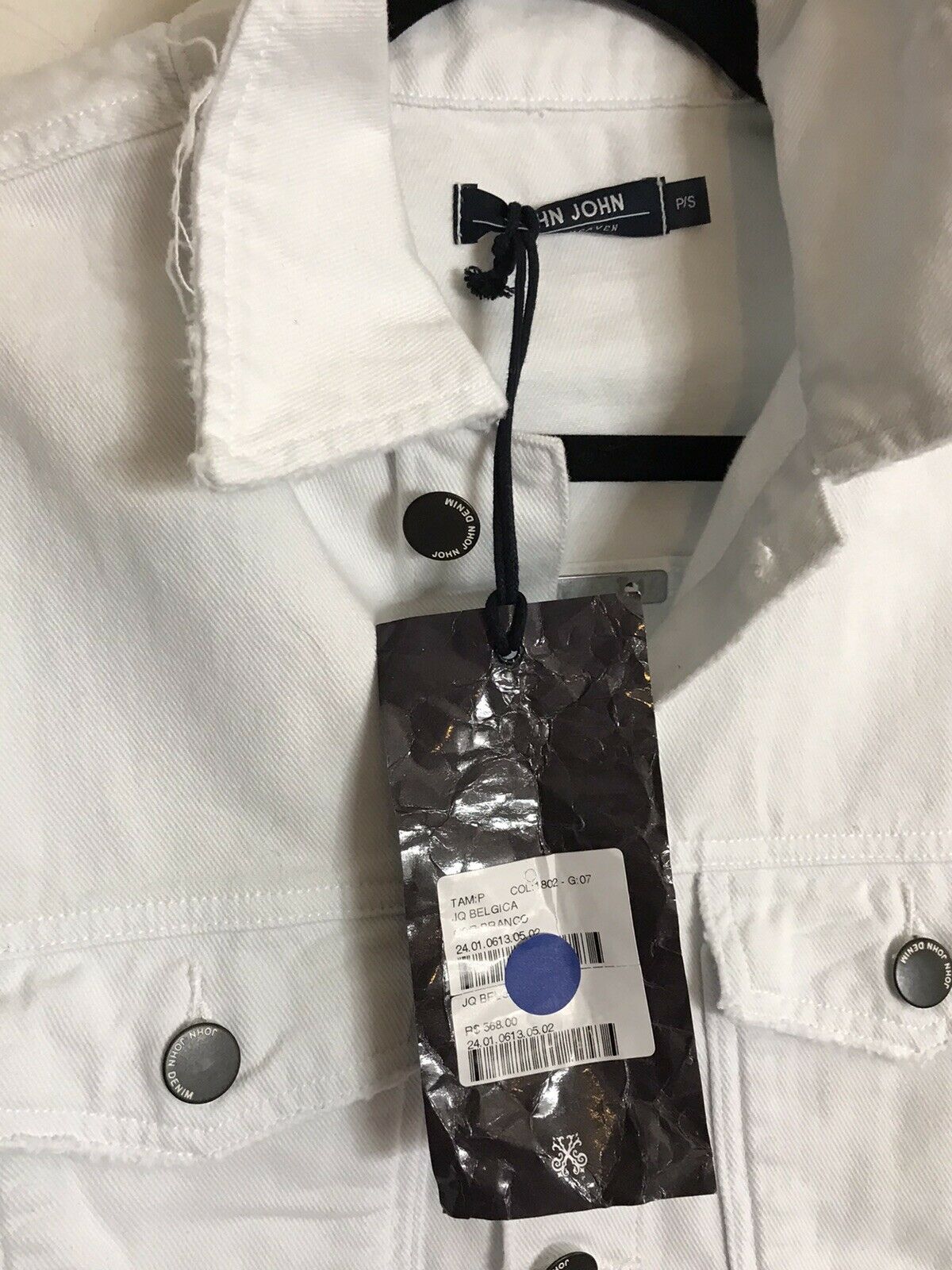 JOHN JOHN Lab Denim Jacket New W/ tags!