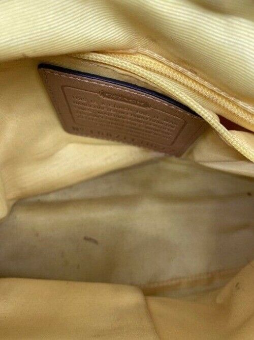 Coach Classic Multicolor Fabric Shoulder Bag
