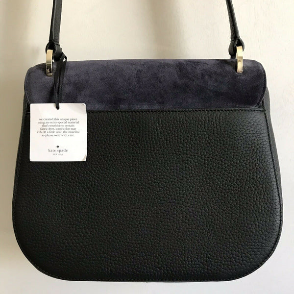 NWT! KATE SPADE Madison Collection Navy Leather Crossbody Msrp $ 550