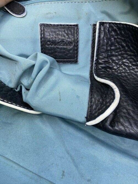 Cole Haan black leather shoulder bag