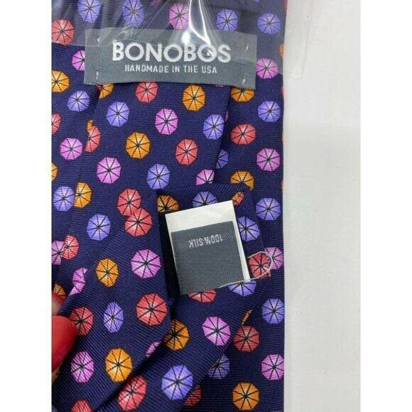 New! BONOBOS Multicolor Premium Neck Tie Handmade