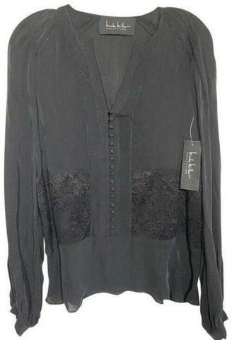 nicole miller gray new ls msrp