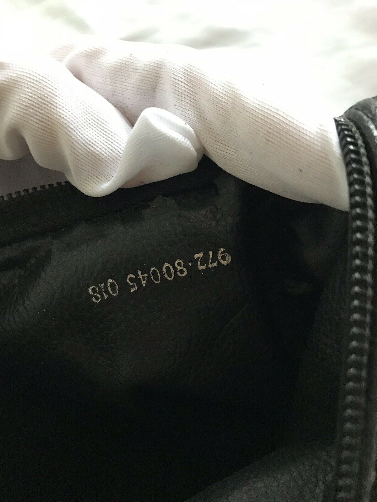 FENDI Vintage Small Black Stripe Crossbody Bag
