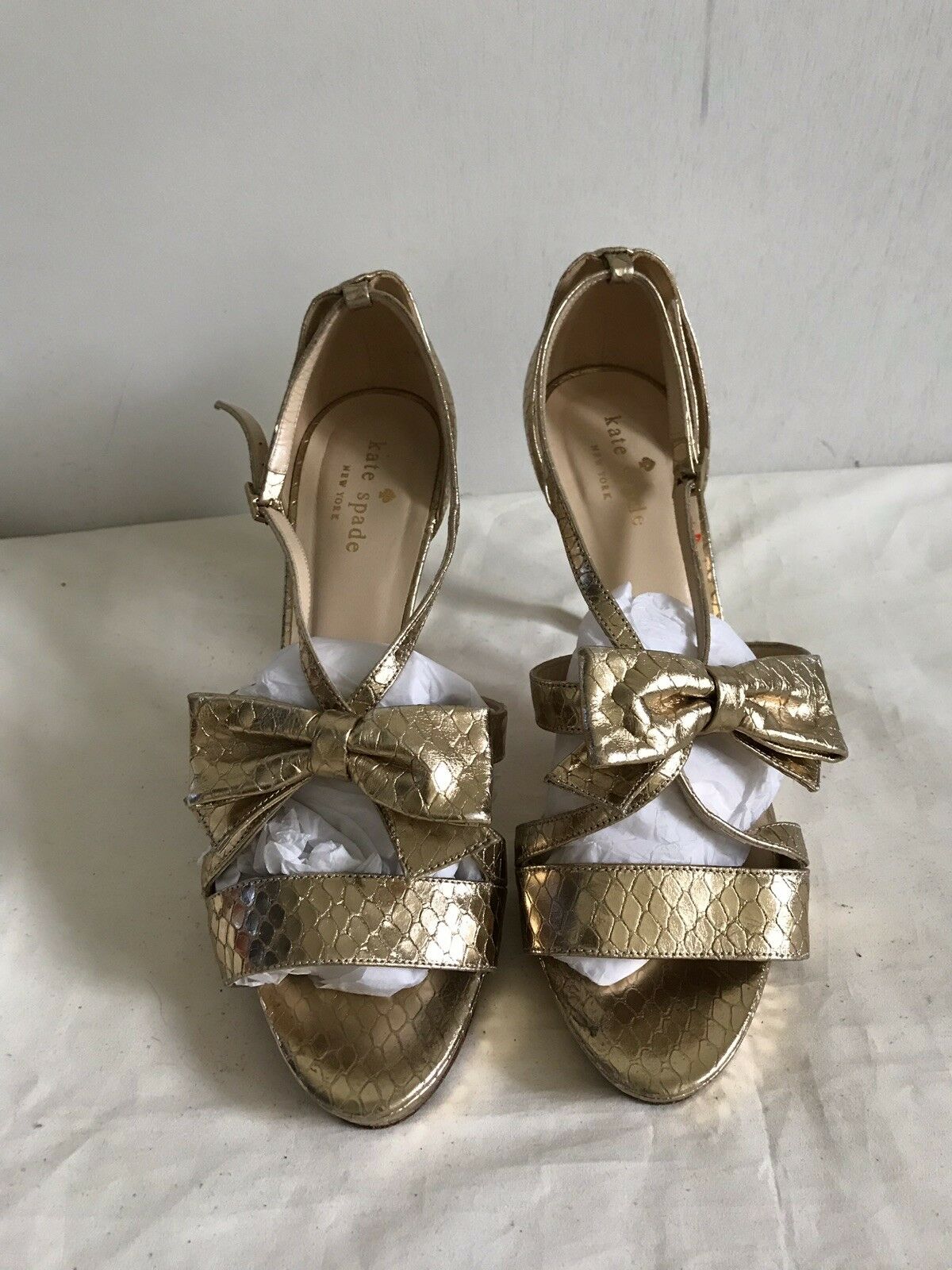 KATE SPADE Gold High heels Size 7.5