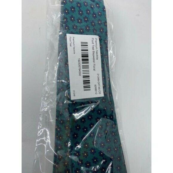 New! BONOBOS Teal Blue Premium Neck Tie Made in US