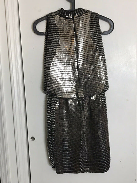 John John Lab Sequined Sample Dress Size 2