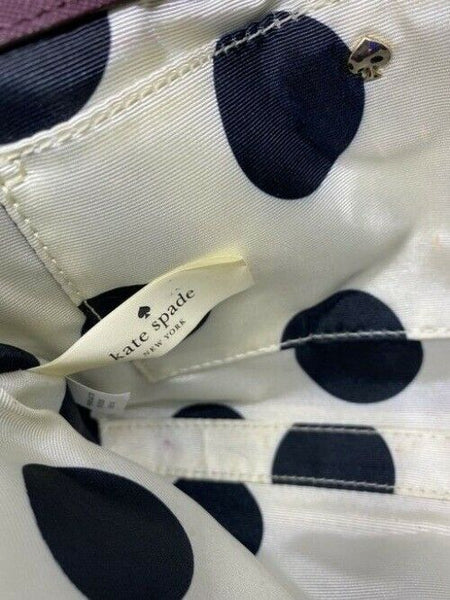 Kate Spade Cedar Street Monday Purple Leather Shoulder Bag
