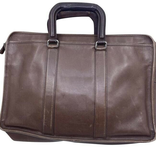Coach Vintage Breifcase Brown Leather Messenger Bag