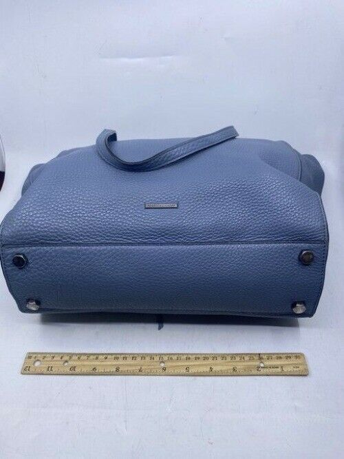 Rebecca Minkoff Darren Blue Leather Shoulder Bag