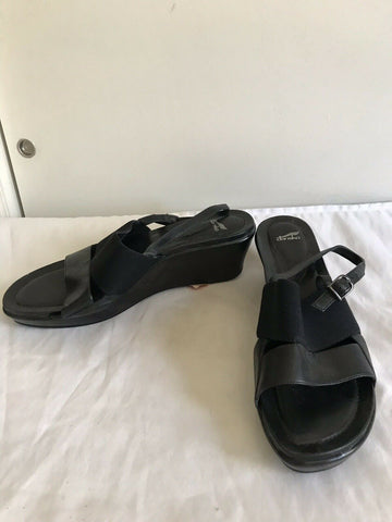 DANSKO WEDGES-Black-Size 11.5