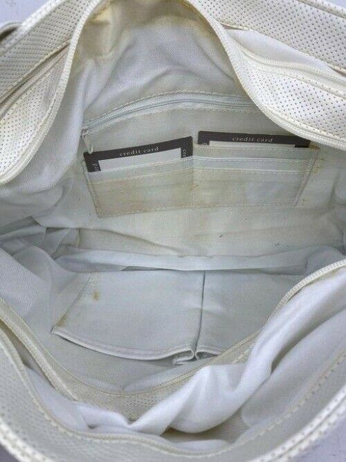 Sag Harbor The Cloths I Wear White Mesh Shoulder Bag