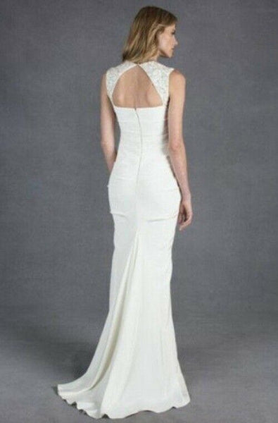 Nicole Miller Ivory Felicity Bridal Gown Msrp