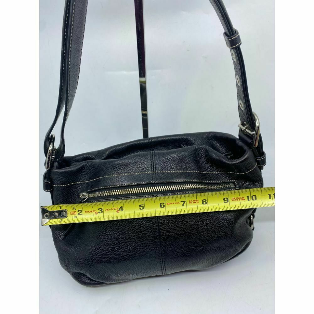 COACH Medium/ Large Leather Black Shoulder Bag