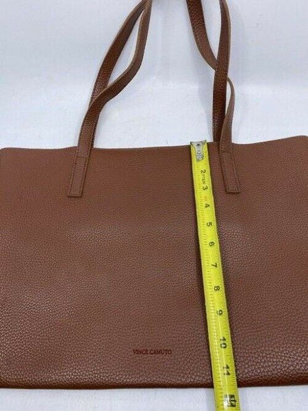 Vince Camuto msrp bronze leather shoulder bag