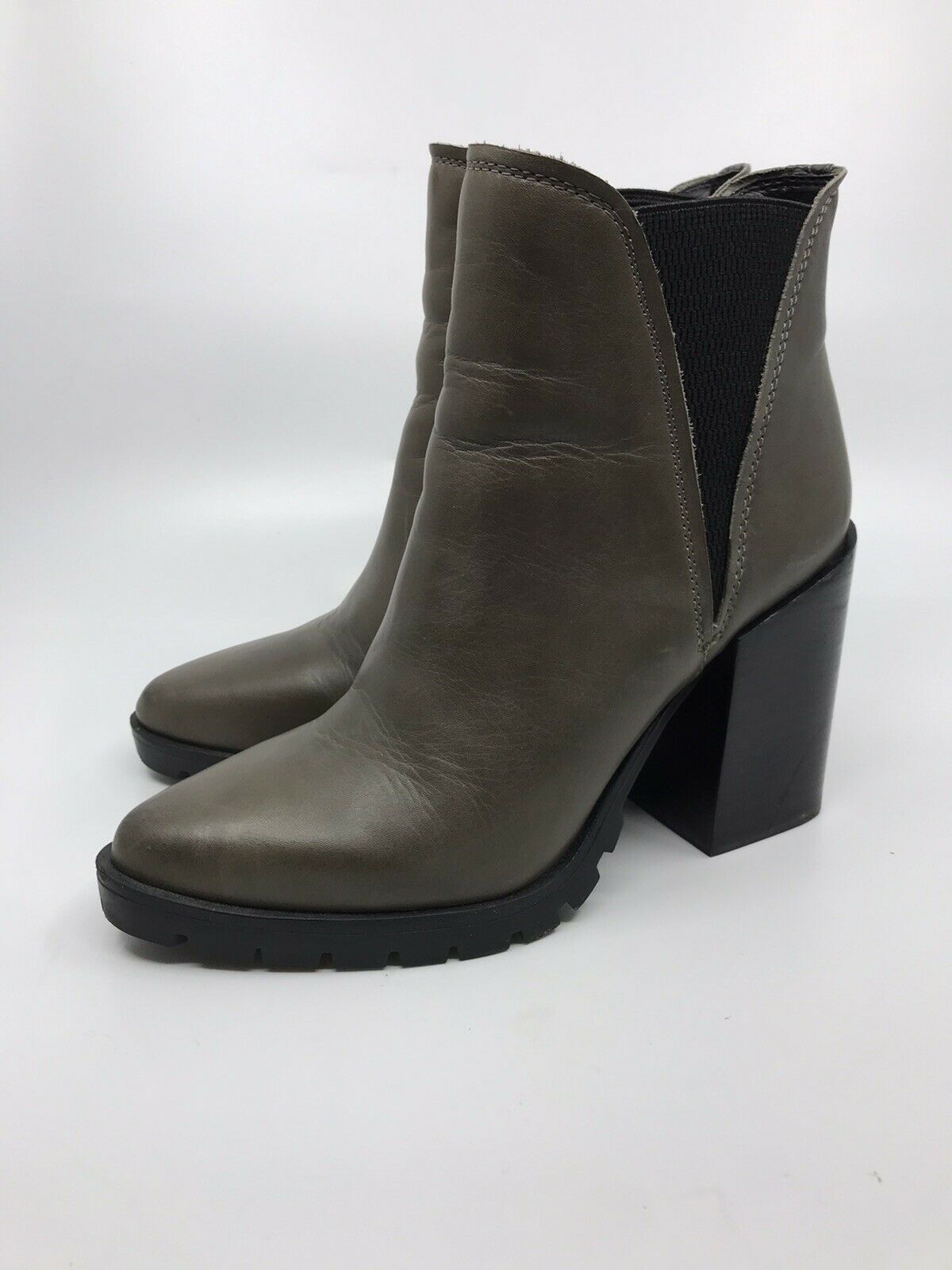 Sam Edelmen Olive Leather  Boots 6.5