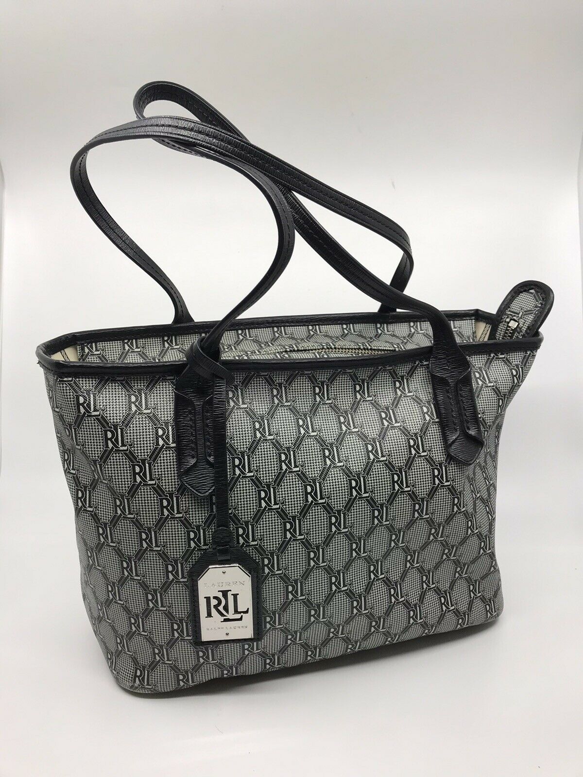 Ralph Lauren All over logo tote