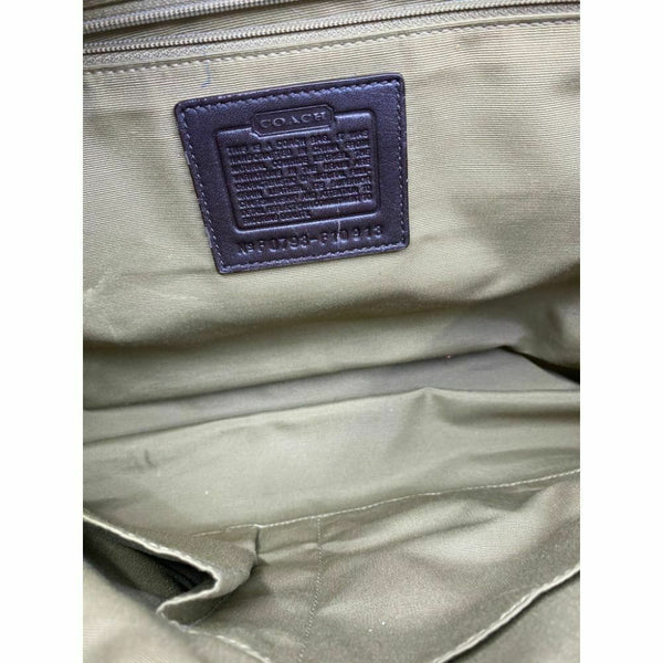 COACH Medium/ Large Leather Brown Shoulder Bag