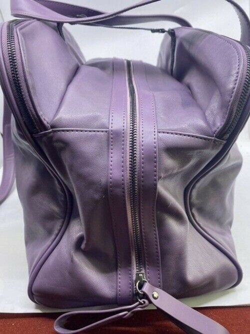 Lululemon Two Times A Yogi Purple Polyurethane Shoulder Bag