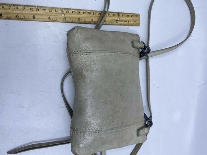 Botkier Logan Gray Leather Cross Body Bag