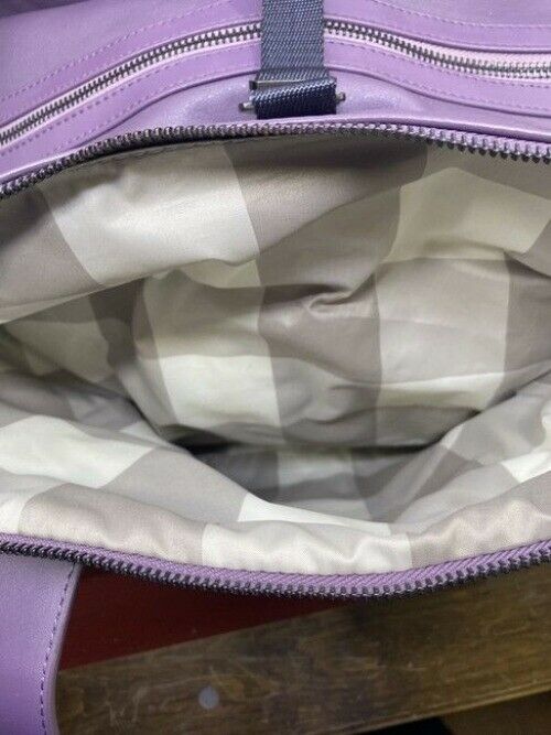 Lululemon Two Times A Yogi Purple Polyurethane Shoulder Bag