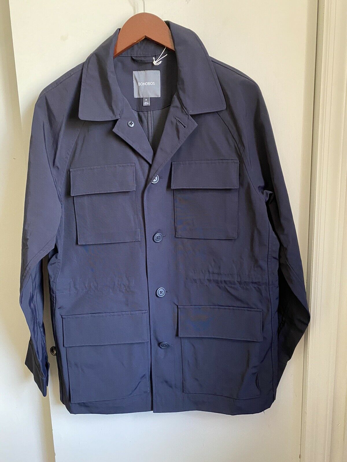 New BONOBOS Navy Utility Jacket