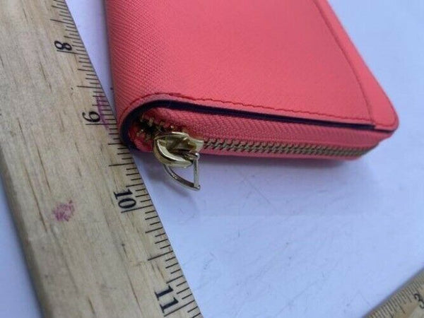 Kate Spade Pink Parrot Zip Neda Rare Wallet