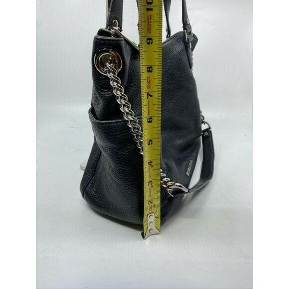 MICHAEL KORS Blue Large Leather Shoulder Bag $390