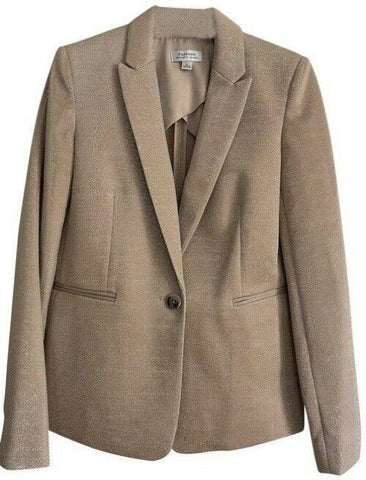 elie tahari champagne jacket