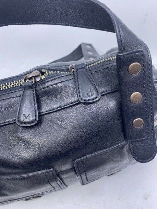 Marc Jacobs Vintage Tote Black Leather Shoulder Bag