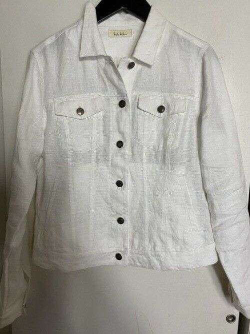 nicole miller white new linen msrp