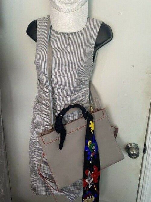 Rebecca Minkoff Great Condition With Removable Tune Tie Sash Accent Multicolor L
