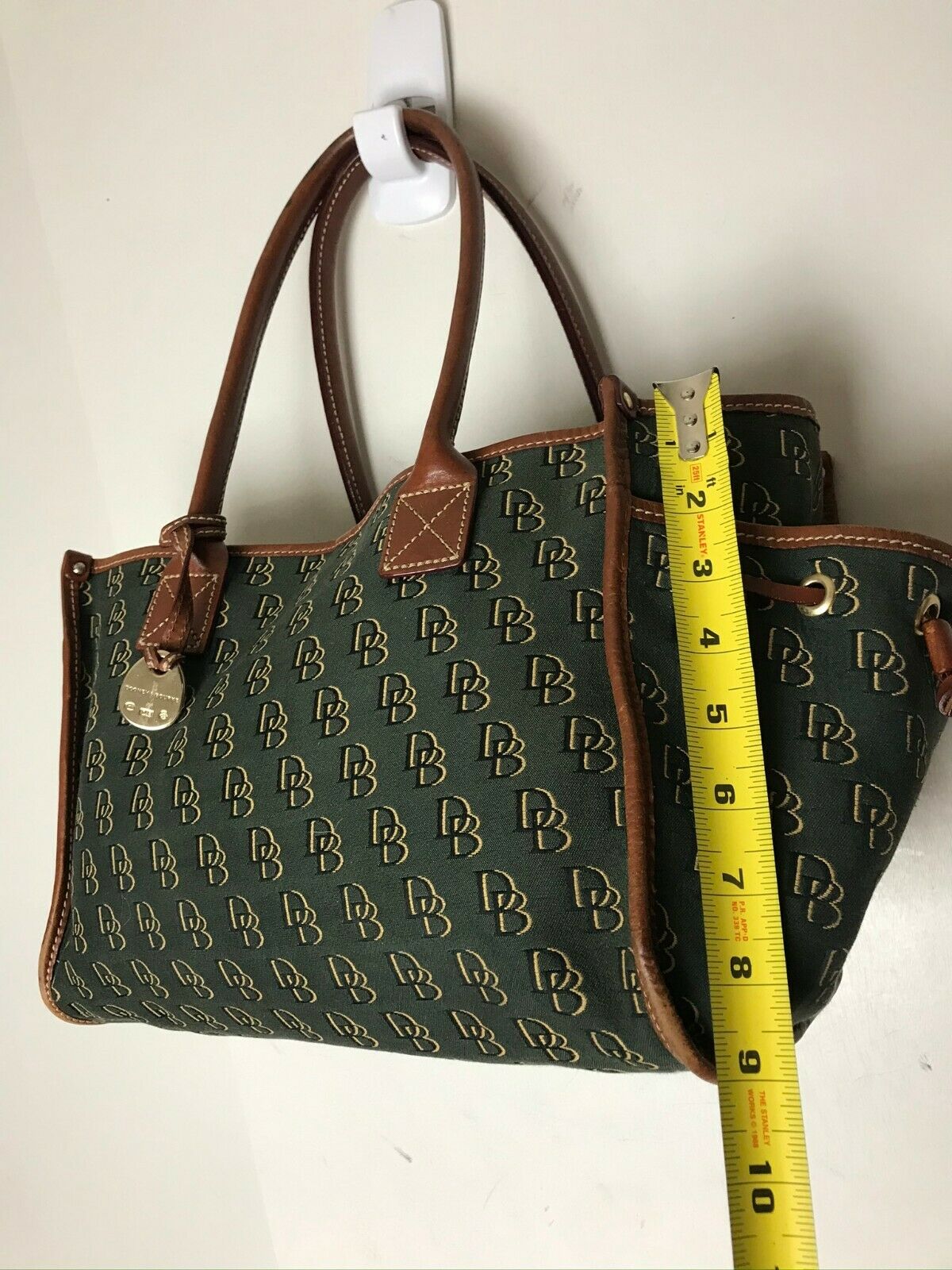 Dooney & Bourke Green Large Tote Bag