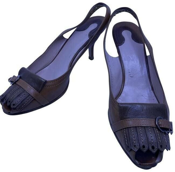 Salvatore Ferragamo Brown Pumps Size Us