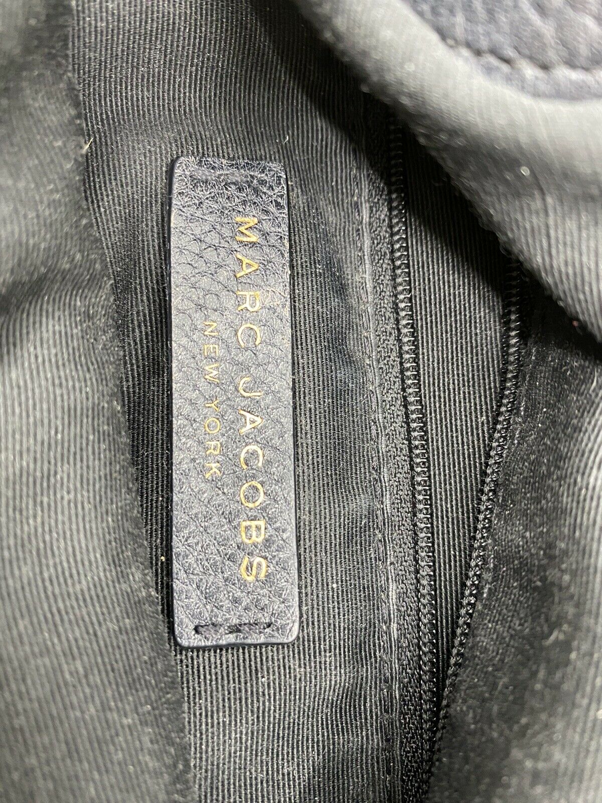 Marc Jacobs Medium Size Black Leather Crossbody