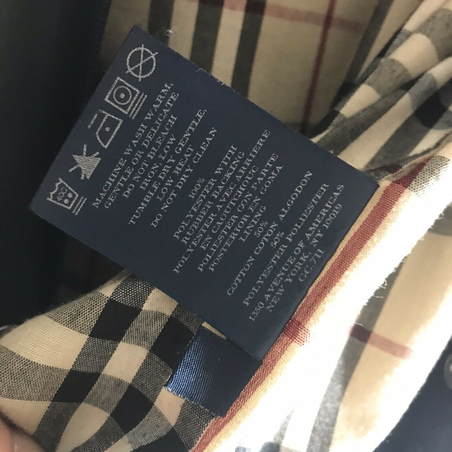 BURBERRY Black Wind Breaker Trench Coat size 2