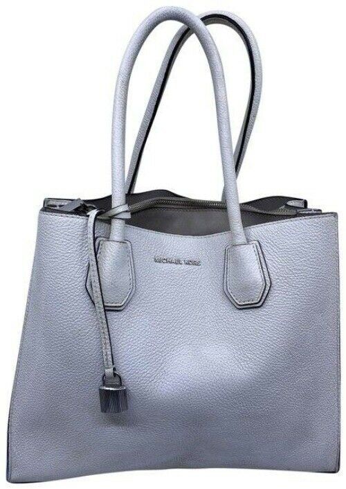 michael kors large white leather shoulder bag