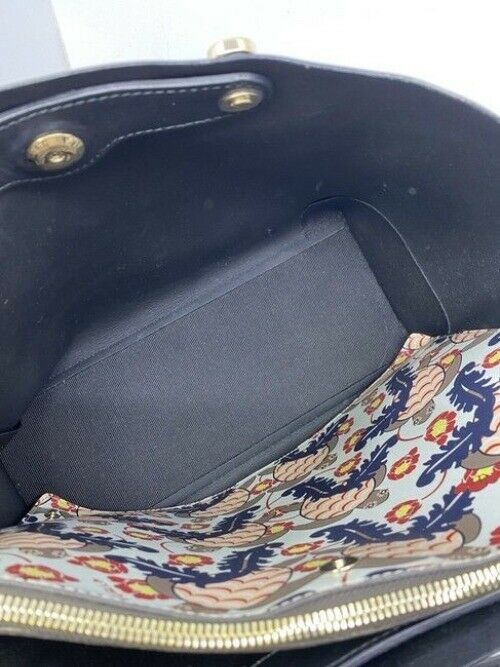 Furla Eden Black Leather Shoulder Bag