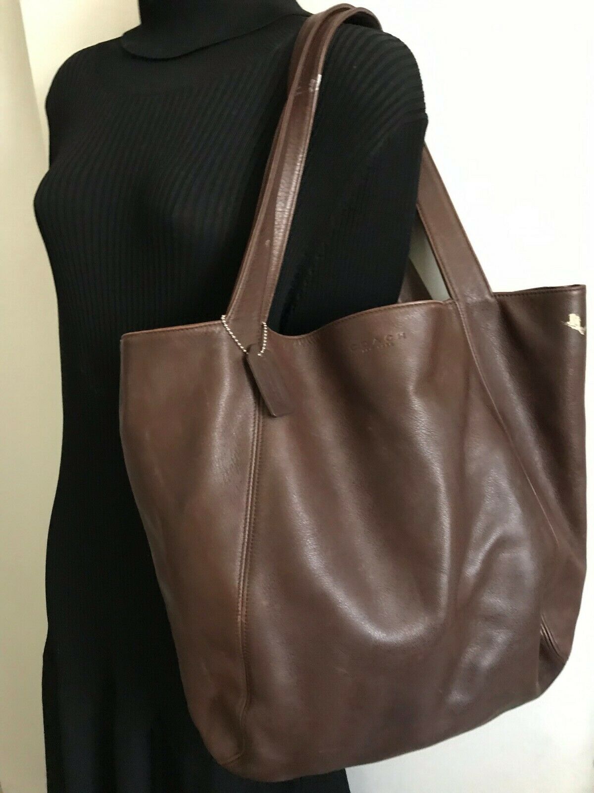 Coach Leather Shoulder Bag