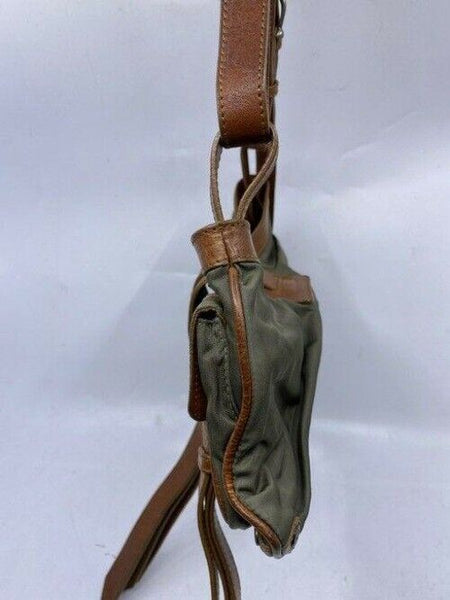 burberry gray brown shoulder bag