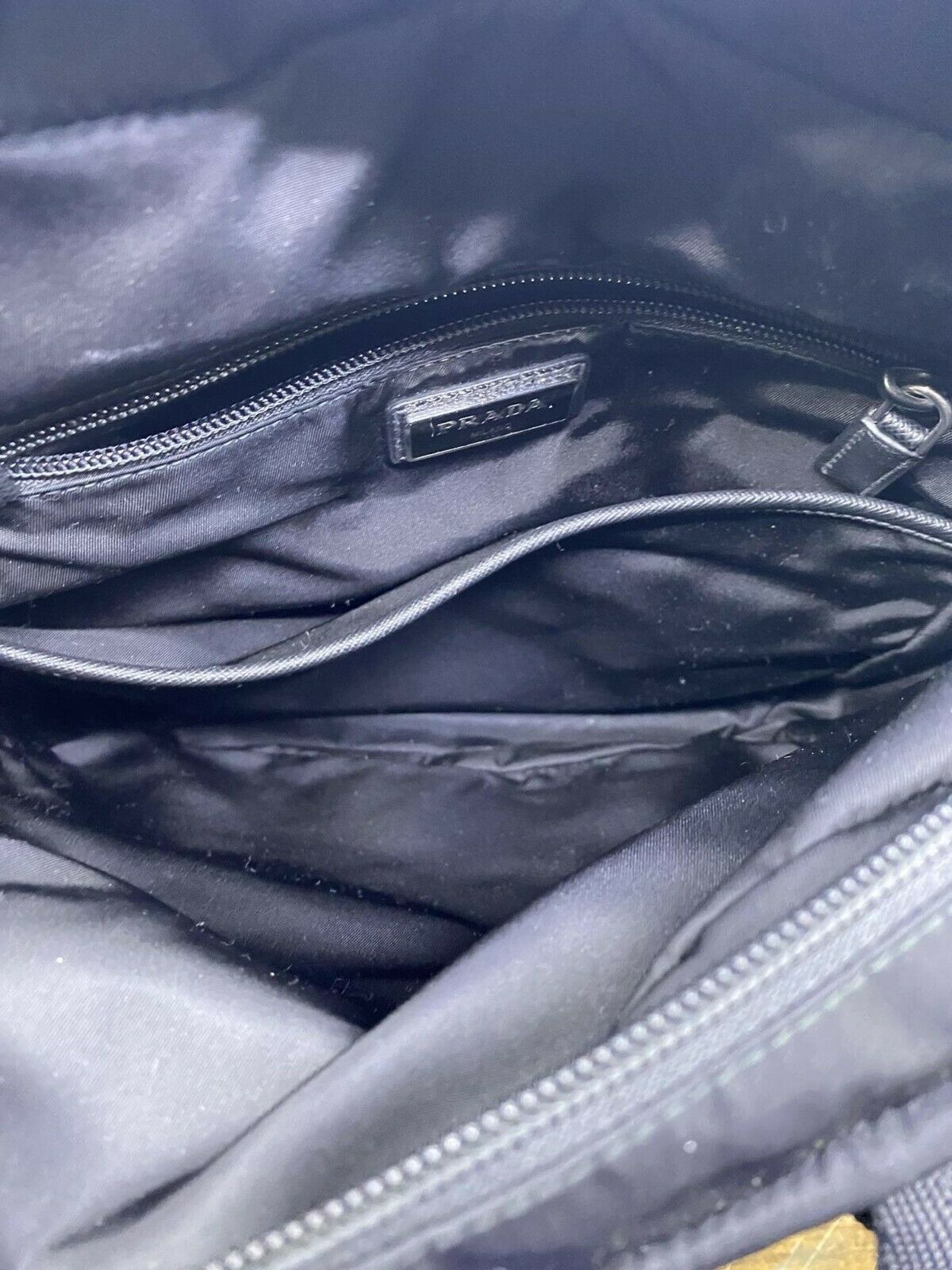 Prada Rucksack Black Nylon Backpack