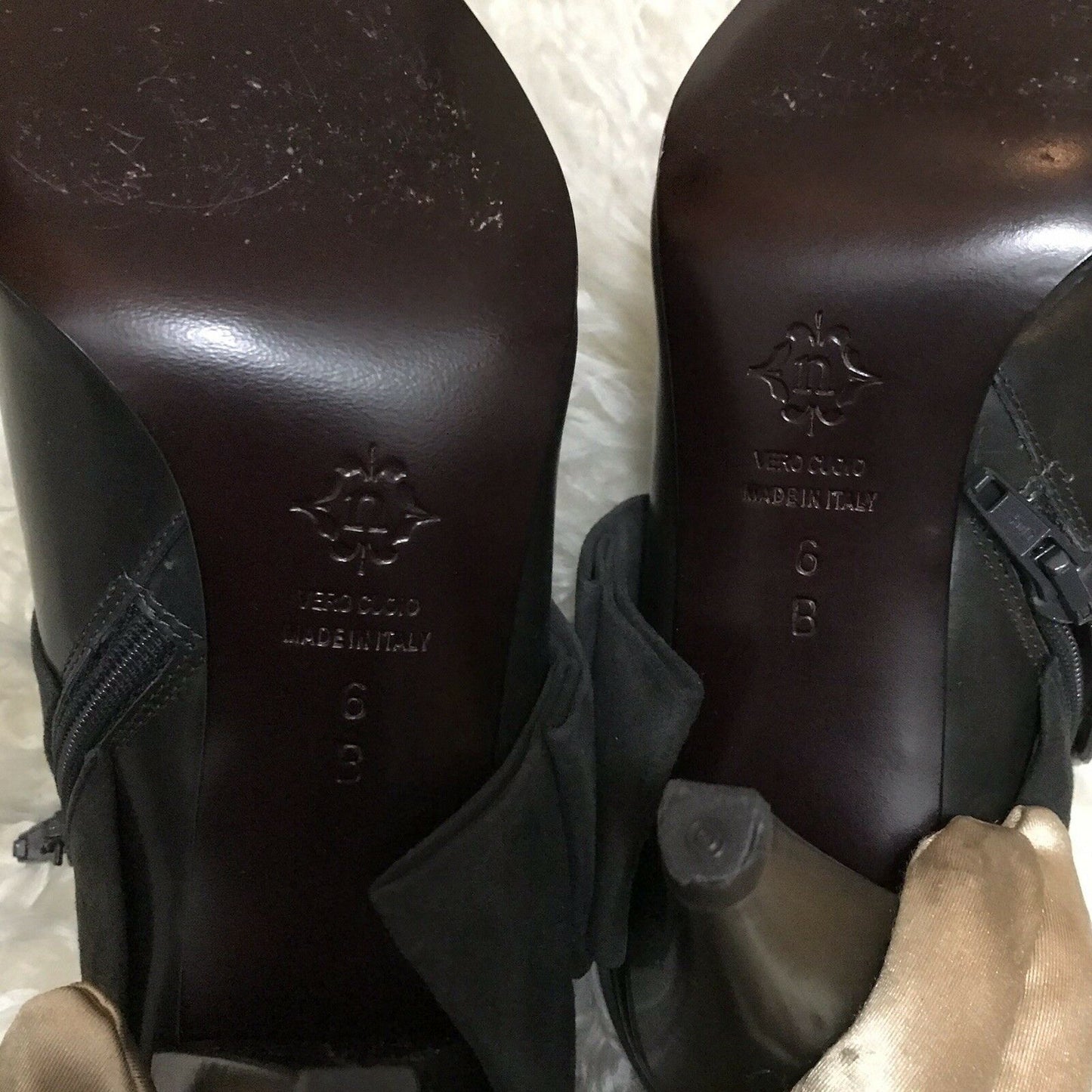 NANETTE LEPORE Black leather Booties Size 6